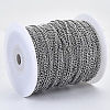Tarnish Resistant 304 Stainless Steel Curb Chains CHS-S001-09A-P-4