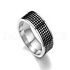 201 Stainless Steel Finger Rings for Men FS-WGEC394-01-5