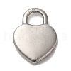 Non-Tarnish 304 Stainless Steel Pendants STAS-R223-02I-1
