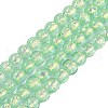 Handmade Foil Lampwork Beads Strands FOIL-K003-06B-06-1