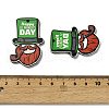 St. Patrick's Day Themes Printed Wood Pendants WOOD-V002-02A-3