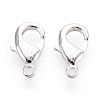 Brass Lobster Claw Clasps KK-YW0004-01C-S-1