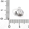 Brass Rhinestone Pendants KK-E793-20P-3