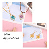 Craftdady 12Pcs 6 Colors Epoxy Resin Pendants RESI-CD0001-05-9