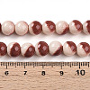 Baking Painted Glass Beads Strands DGLA-N012-8mm-08-4