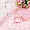 SOFPLATE 200Pcs Glass Bead Caps for Wind Chimes Making GLAA-SP0001-03C-4