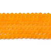 Imitate Austrian Crystal Frosted Glass Beads Strands EGLA-A039-T2mm-MD23-1