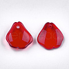 Spray Painted Glass Pendants GGLA-S040-03C-2