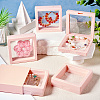 Square Transparent PE Thin Film Suspension Jewelry Floating Frame Displays ODIS-TAC0002-02C-7