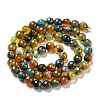 Natural Agate Beads Strands G-C082-A01-04-3