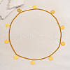 Luxurious Brass Coin Middle Eastern Style Tasssel Long Necklaces for Women's Parties MV3335-3