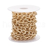 Aluminium Twisted Curb Chains CHA-YW0001-03-3