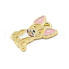 Zinc Alloy Enamel Pendants FIND-Z080-01G-06-2
