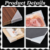  50Pcs Plastic Triangle Corner Protector FIND-NB0005-48D-4