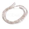 Natural Gray Agate Bead Strands X-G-R193-12-4mm-2