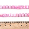 Electroplate Opauqe Glass Beads Strands EGLA-U004-02A-4