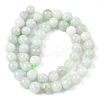 Natural Myanmar Jadeite Beads Strands G-M454-A01-8mm-3