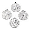 Non-Tarnish 201 Stainless Steel Pendants X-STAS-N098-143P-2