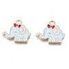 Alloy Enamel Pendants ENAM-N048-007A-5