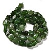 Dyed Natural White Jade Beads Strands G-P497-01E-49-3