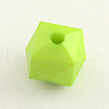 Opaque Acrylic Beads X-SACR-Q099-84B-2