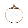 304 Stainless Steel Pendants STAS-T031-20-20mm-RG-1