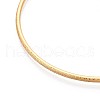 304 Stainless Steel Plain Bangles For Women BJEW-N033-03G-3