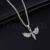 Alloy Pendant 201 Stainless Steel  Chain Necklaces for Men FS-WG0EA78-06-1