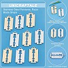 Unicraftale 12Pcs 2 Colors 201 Stainless Steel Pendants STAS-UN0034-34-4