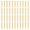 Unicraftale 30Pcs Ion Plating(IP) 304 Stainless Steel Tube Beads STAS-UN0053-11-1