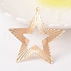 Star Iron Big Pendants IFIN-K009-24KC-2