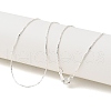 Brass Chain Necklaces NJEW-D077-S-1