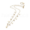 304 Stainless Steel Pendant Necklaces NJEW-K120-04G-2