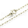 Brass Paperclip Chains MAK-S072-09A-14KC-2