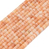 Natural Red Aventurine Beads Strands G-P575-B05-6x1mm-04-2