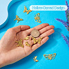 12Pcs 6 Styles 201 & 304 Stainless Steel & Stainless Steel Connector Charms STAS-TA0001-86-5