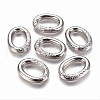CCB Plastic Carved Linking Rings CCB-J027-42P-1