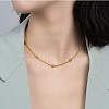 304 Stainless Steel Beaded Necklaces FS-WG0014C-01-2