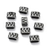 304 Stainless Steel Slide Charms/Slider Beads STAS-I181-045AS-1