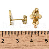Ion Plating(IP) 304 Stainless Steel Stud Earring Findings STAS-I206-24G-3