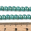 Electroplate Opaque Glass Beads Strands GLAA-T032-P4mm-AB12A-4
