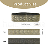 7M Ethnic Style Embroidery Polyester Ribbons OCOR-WH0070-119A-05-2