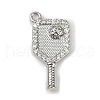 Brass Micro Pave Cubic Zirconia Pendants KK-M322-31P-1