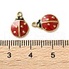 304 Stainless Steel Enamel Charms STAS-S172-03A-G-3