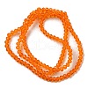 Transparent Glass Beads Strands GLAA-F078-B02-2