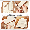 3-Tier Wooden Photocards Riser Holder ODIS-WH0030-20A-4
