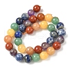Chakra Natural Mixed Gemstone Beads Strands G-P574-A03-10mm-3