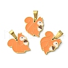Ion Plating(IP) 304 Stainless Steel Manual Polishing Charms STAS-C075-21G-3
