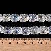Transparent Electroplate Glass Beads Strands EGLA-N012-13-4