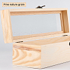 Wooden Box CON-WH0080-18-4